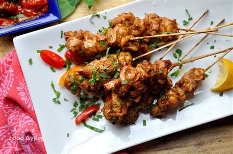 Turkish Chicken Skewers - Party Perfect - Food Gypsy | Easy, Delicious Recipes for Your Busy Life.