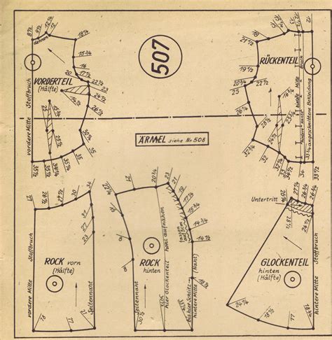 FREE Vintage 1940s Sewing Patterns German Die Alma Mode - Vintage ...