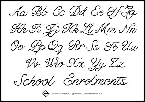 The Cursive Alphabet Printable | AlphabetWorksheetsFree.com