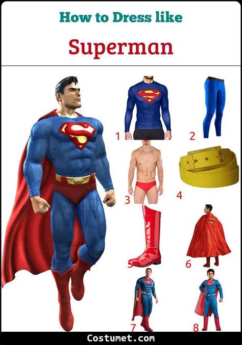 Superman Costume for Halloween