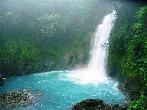 Rio Celeste Waterfall by Javh on DeviantArt