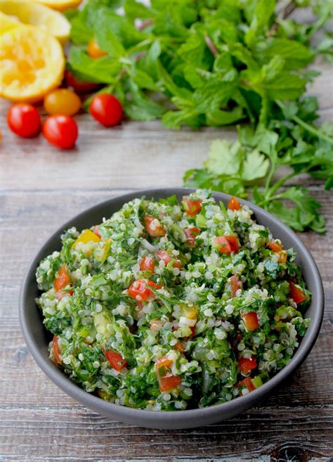 quinoa tabouli | gluten-free, dairy-free, nut-free, vegan | zenbelly