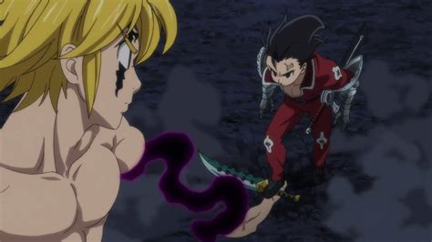 Meliodas vs Ten Commandments - ALL FIGHTS | Seven Deadly Sins vs Ten ...