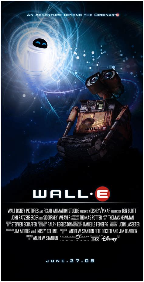 Wall.E Movie Poster by thekellz on DeviantArt