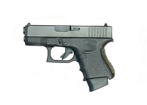 Side aspect of Glock26 pistol gun 7148380 Stock Photo at Vecteezy