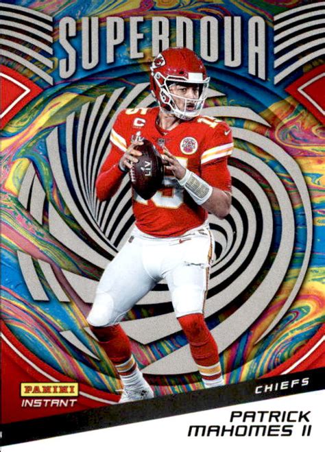 Patrick Mahomes Football Cards - Football Singles and Rookie Trading Cards