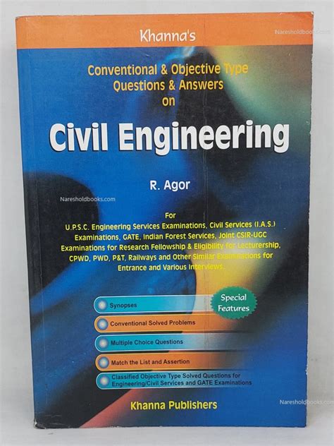 Conventional & Objective Type Questions & Answers on Civil Engineering ...