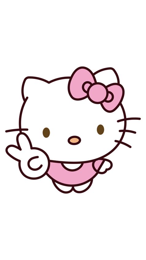 Sanrio Hello Kitty Peace Sticker | Hello kitty party, Hello kitty ...