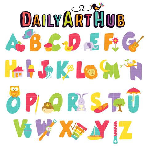 Alphabet A Images Clip Art