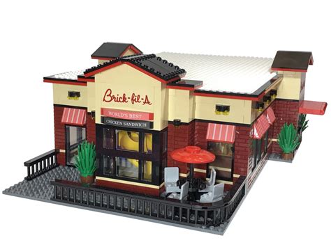 Lego Building Steps Studio On Twitter: "Lego McDonald's Custom Build ...