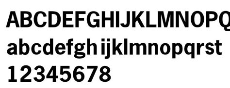 News Gothic Bold Font Download Free / LegionFonts