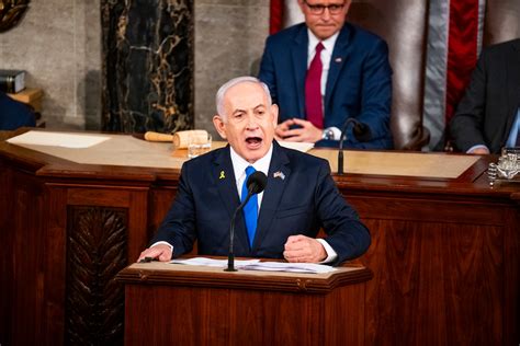 Netanyahu rebuffs critics, scolds protesters in speech to Congress ...