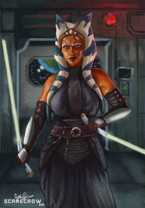 Ahsoka Tano by ScarecrowofQC on DeviantArt