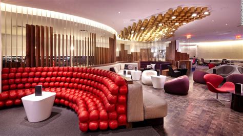 Virgin Atlantic Clubhouse, New York JFK International Airport - Inside the most luxurious ...