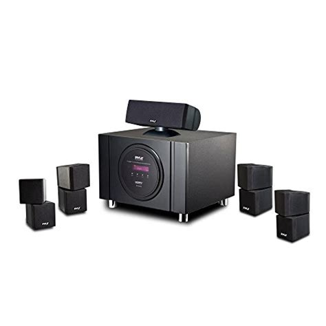 5.1 Channel Amplifier Speaker System – 300W Bluetooth Wireless Surround ...