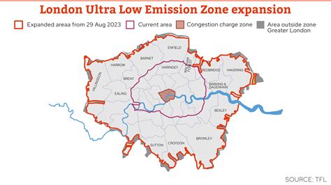 Is the M25 in Ulez? New zone map and when you have to pay the charge in ...