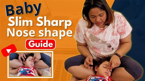 How To Massage Baby Nose To Make It Sharp | Baby Nose Massage For Sharp ...