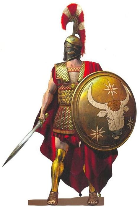 10 Military uniforms of ancient Greek warriors