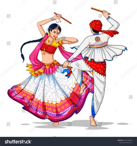 4,126 Garba Dandiya Images, Stock Photos & Vectors | Shutterstock