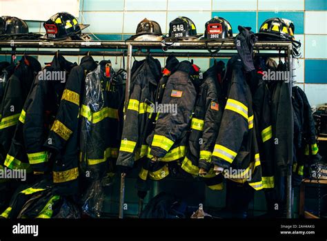 Firefighter uniforms hi-res stock photography and images - Alamy