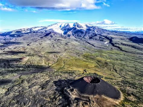 Mount Edziza extinct volcano in northern BC, Canada. No, it's not the small cone but the big one ...