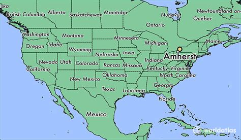 Where is Amherst, NY? / Amherst, New York Map - WorldAtlas.com