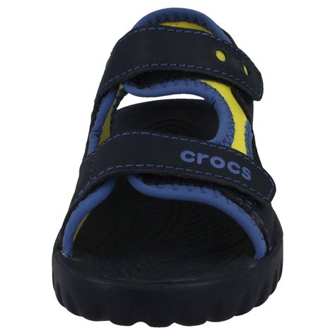 Boys Crocs Velcro Strap Sandals Otter Kids | eBay