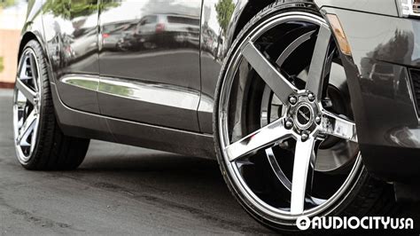 2014 Cadillac ATS on 20" Strada Wheels Perfetto Chrome | Gallery ...