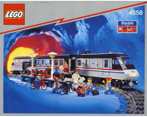 LEGO Set 4558-1 Metroliner (1991 Train > 9V) | Rebrickable - Build with LEGO