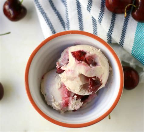 Cherry Vanilla Ice Cream Recipe | CheapThriftyLiving.com