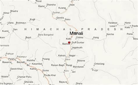 Manali Map - ToursMaps.com