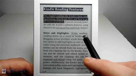 Amazon Kindle Review 2016 White Kindle (8th Gen) - YouTube