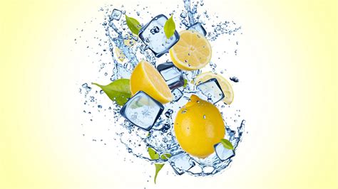 Lemon Ice Splash Wallpaper,HD Creative Wallpapers,4k Wallpapers,Images ...