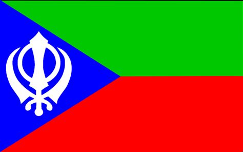 Image - Flag of Balochistan (Raj Karega Khalsa).png | Alternative ...