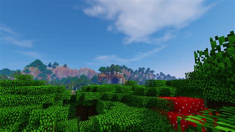 Minecraft Mountains Trees 4K HD Wallpapers | HD Wallpapers | ID #31667