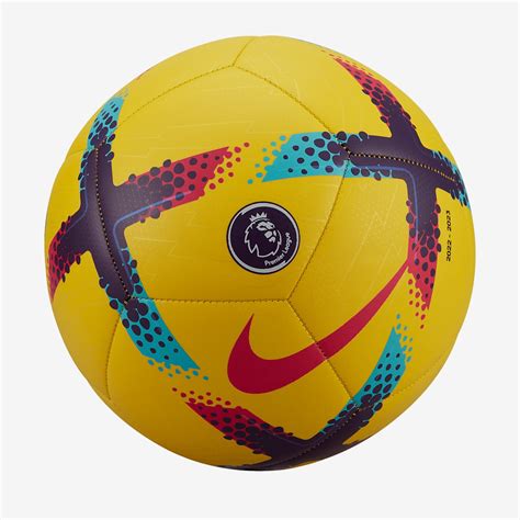 Nike Premier League Pitch Football - Yellow/Purple/Red - Yellow/Purple/Red - Footballs