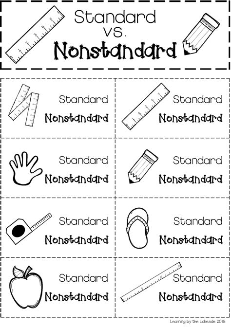 Nonstandard Measurement Worksheets - prntbl.concejomunicipaldechinu.gov.co