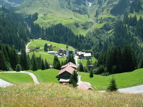 Free village in the alps Stock Photo - FreeImages.com