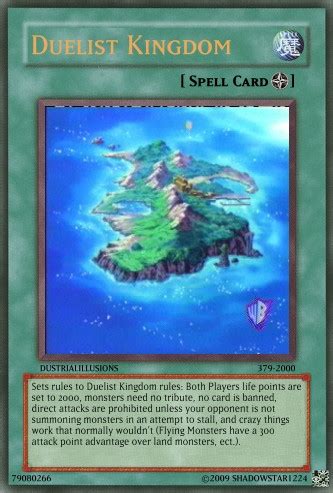 DeviantArt: More Like Duelist Kingdom Yu-Gi-Oh Card by Shadowstar1224