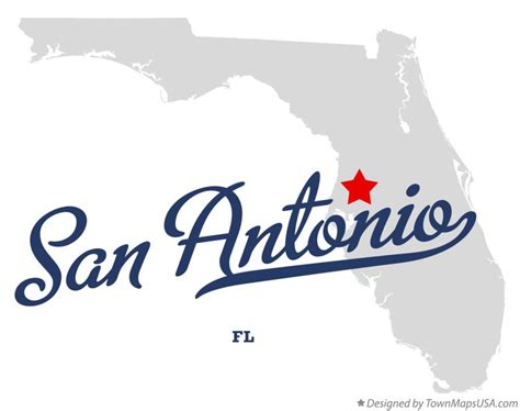 Map Of San Antonio Florida - Get Latest Map Update