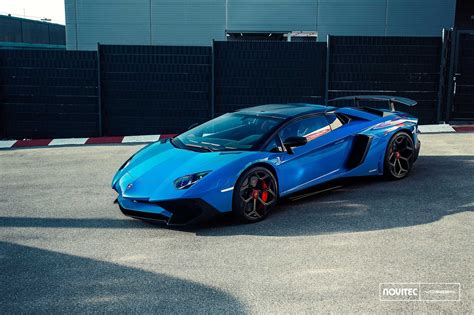 Novitec Puts Its Hands on Blue Lamborghini Aventador — CARiD.com Gallery