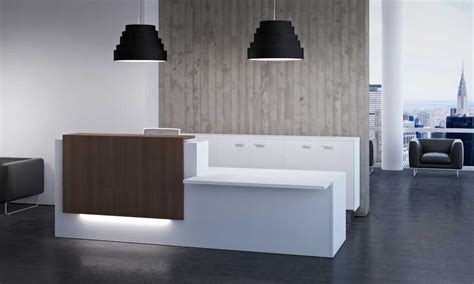 Modern Reception Desks | Modern reception desk, Modern reception desk design, Reception desk ...