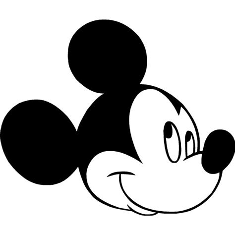 Free mickey mouse clipart black and white image 9 – Clipartix