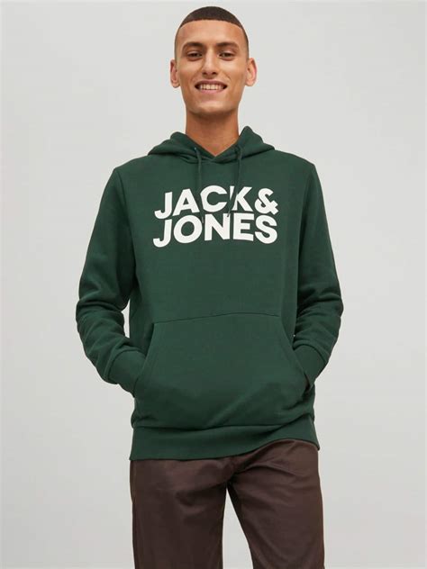 Jack & Jones Logo Swt Hoodie - Hyper Shops