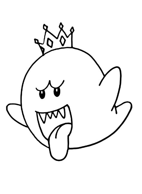 17 King Boo Coloring Pages - ColoringPagesOnly.com