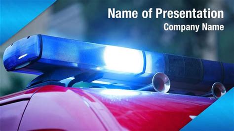 Police Car PowerPoint Templates - Police Car PowerPoint Backgrounds, Templates for PowerPoint ...