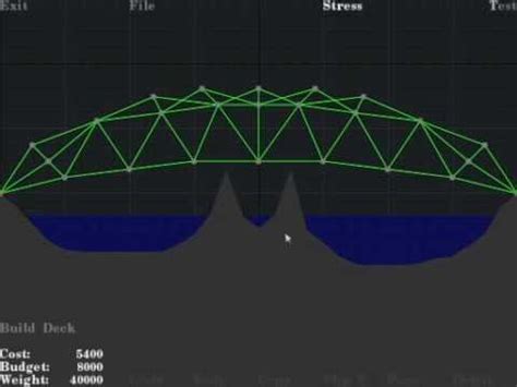 Bridge Building Game Solutions ( All Old & New Maps ) - YouTube