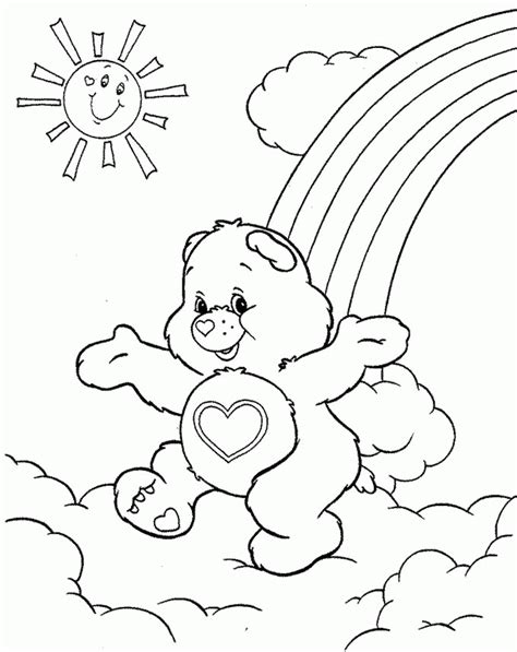 Funshine Care Bear Coloring Pages | Tramadol Colors