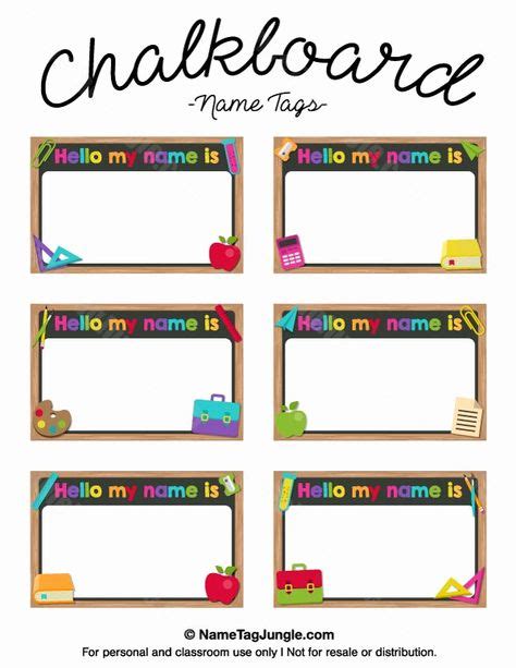 Name Tag Template Free Printable Elegant the 25 Best Printable Name Tags Ideas On Pinterest ...