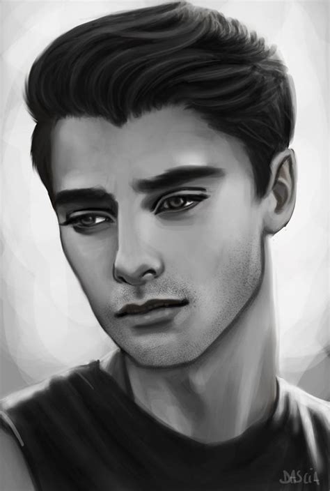 Hello! New portrait I did to practice with male faces! #drawingrealistic | Realistic drawings ...